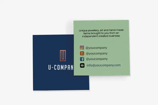 Square Visiting Cards - Image 3