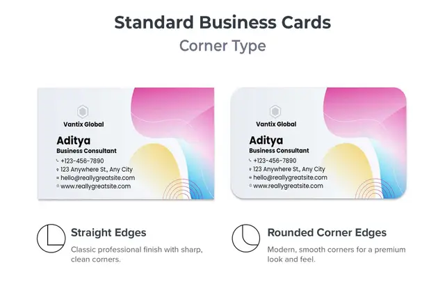 Standard Business Visiting Cards - Image 5