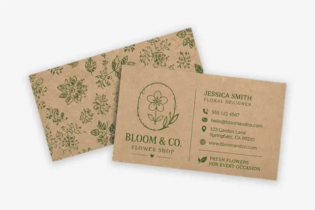 Eco-Friendly Visiting Cards