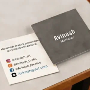 Square Visiting Cards