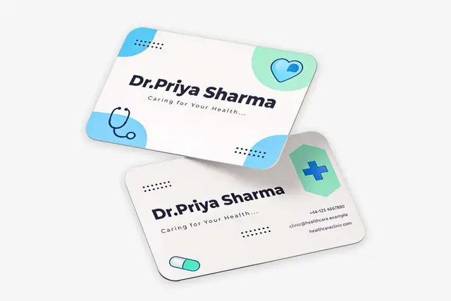 Rounded Corner Visiting Cards